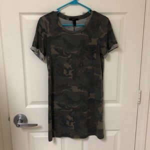 Army T-shirt dress